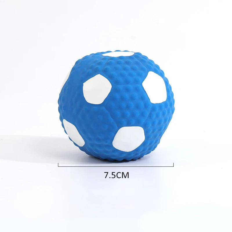 Squeaky Dog Toy Chew Rubber Balls Toy for Small Large Dogs Puppy Interactive Durable Dog Toy Pet Training Dog Accessories - Image 2