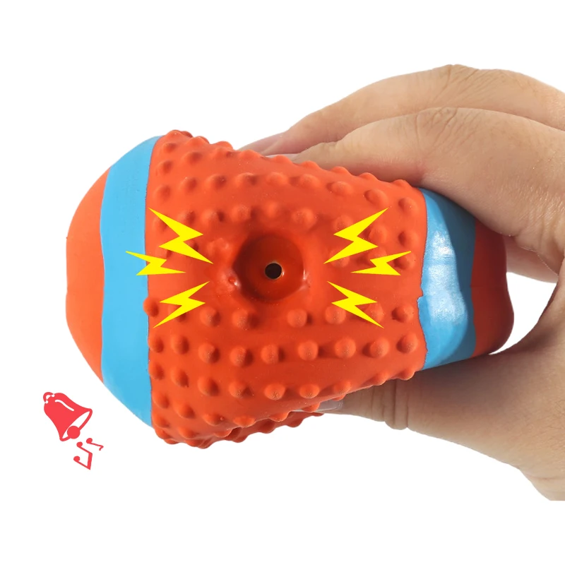 Squeaky Dog Toy Chew Rubber Balls Toy for Small Large Dogs Puppy Interactive Durable Dog Toy Pet Training Dog Accessories - Image 9